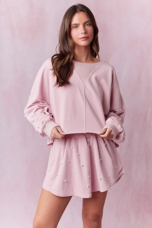 Pearl Blush Ensemble Set - TOP