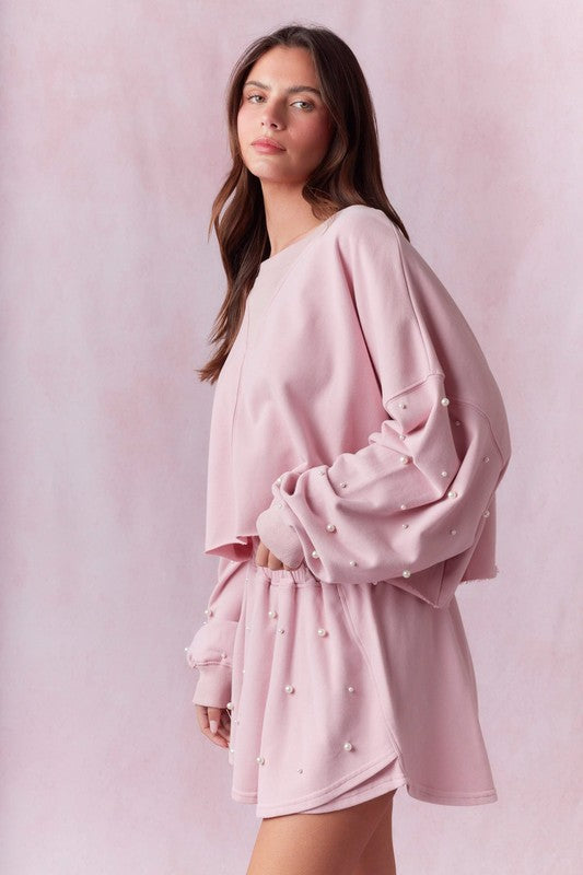 Pearl Blush Ensemble Set - TOP