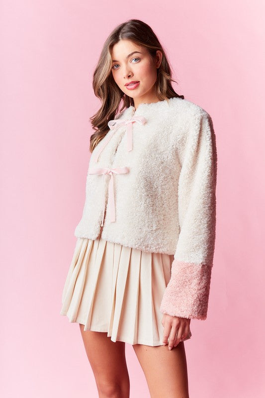 Blush & Snow Sherpa Jacket