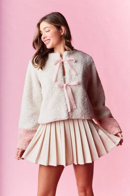 Blush & Snow Sherpa Jacket