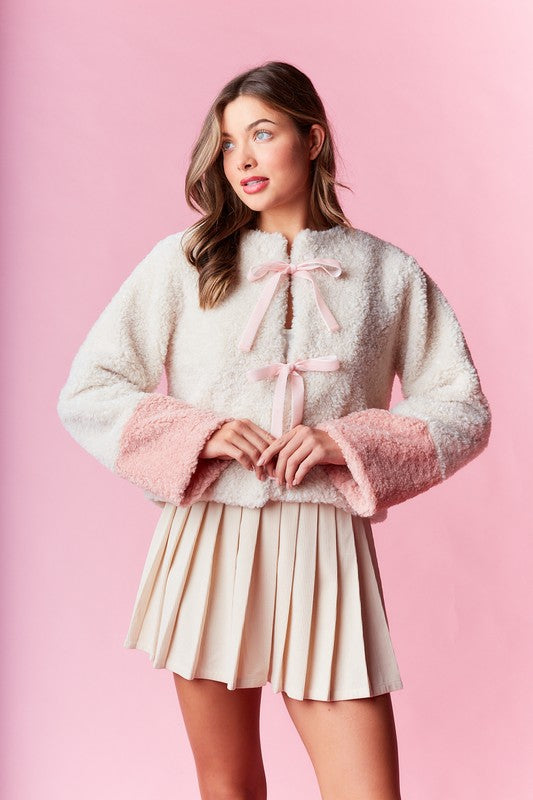 Blush & Snow Sherpa Jacket
