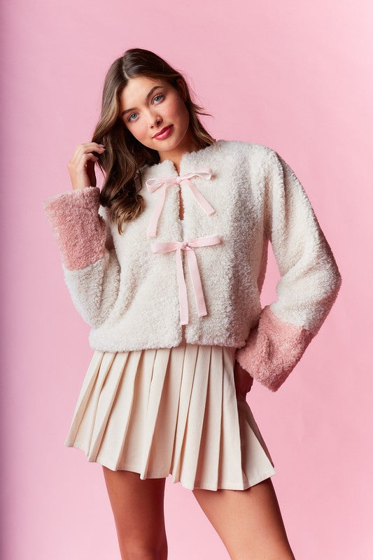 Blush & Snow Sherpa Jacket