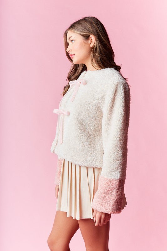 Blush & Snow Sherpa Jacket