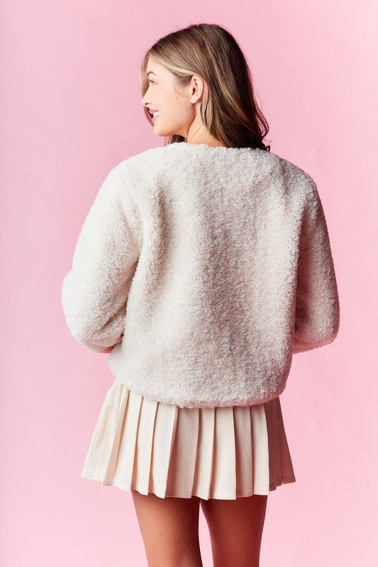 Blush & Snow Sherpa Jacket