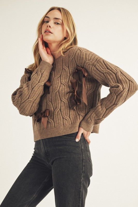 Cocoa Bliss Knit Sweater