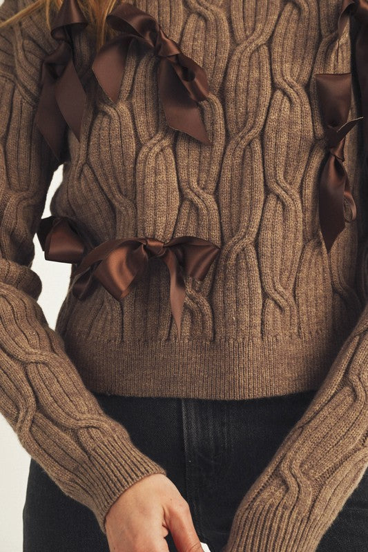 Cocoa Bliss Knit Sweater