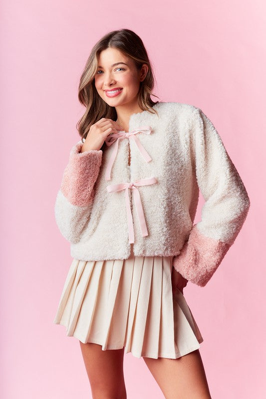 Blush & Snow Sherpa Jacket