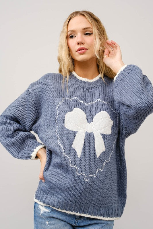 Ribbon Bliss Sweater