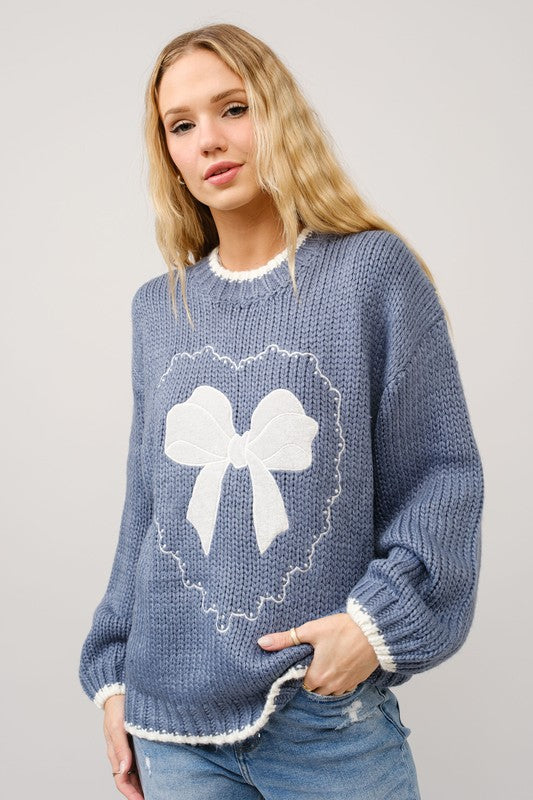 Ribbon Bliss Sweater