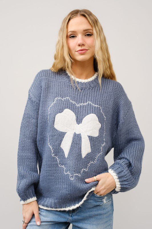 Ribbon Bliss Sweater