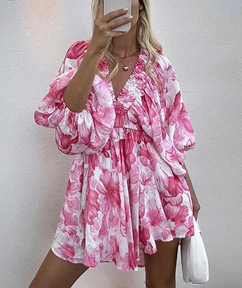 Hibiscus Mini Dresss