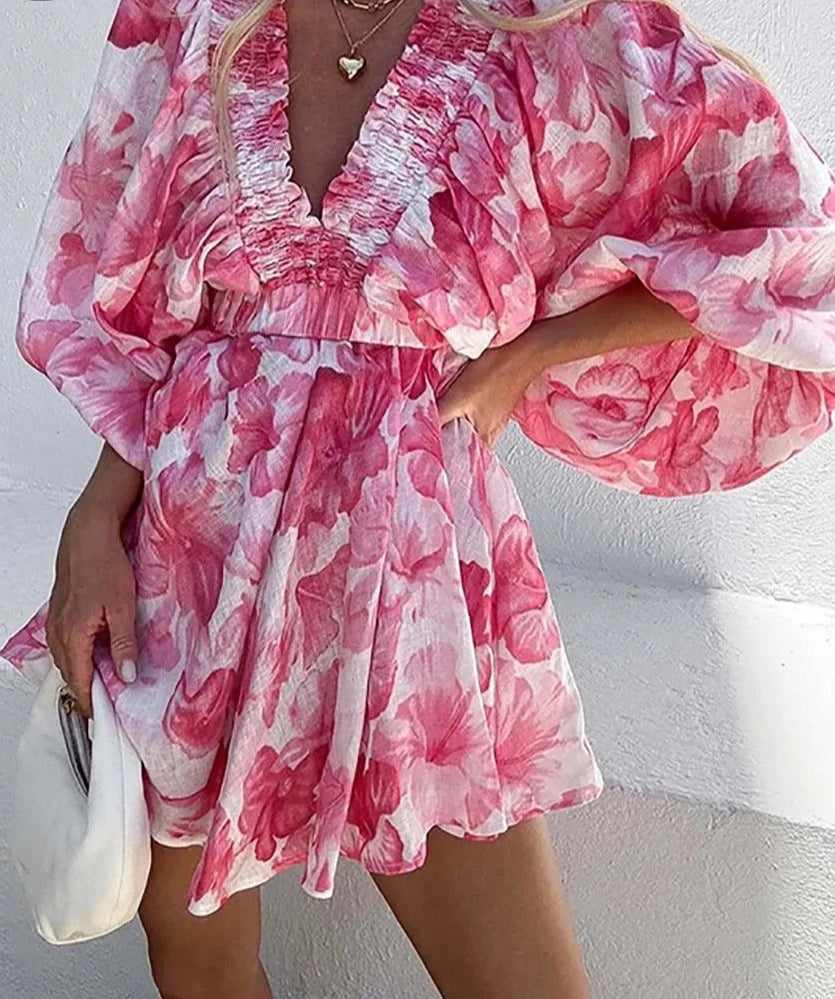 Hibiscus Mini Dresss