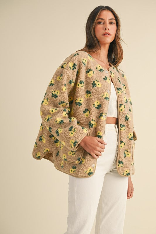 Bloom and Snuggle Sherpa Jacket