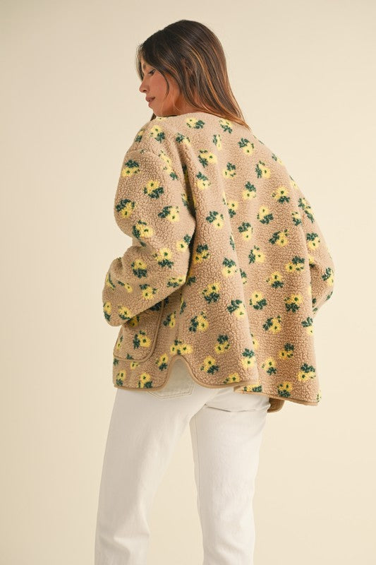 Bloom and Snuggle Sherpa Jacket