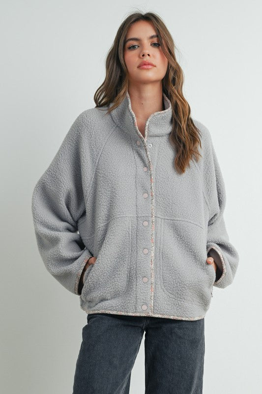 Snuggle Up Sherpa Shacket