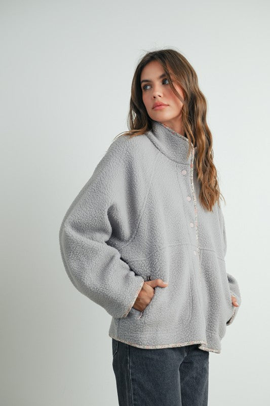 Snuggle Up Sherpa Shacket