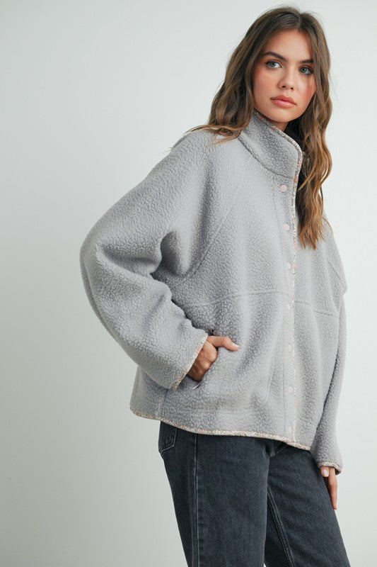 Snuggle Up Sherpa Shacket