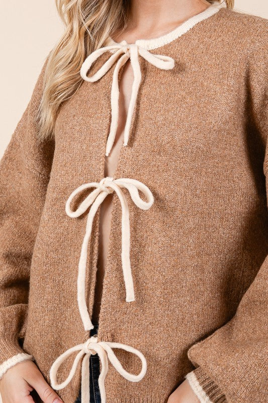 Bow Knot Cardigan